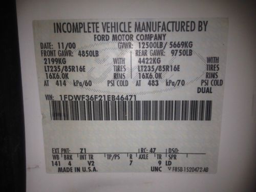 F350 SUPER DUTY 7.3 UTILITY TRUCK, LOW MILES, image 24