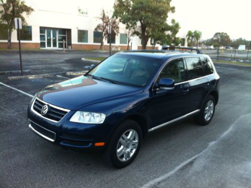 2004 vw volkswagen touareg, v8, air suspension, 4x4, clean title, florida car!!!