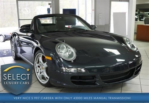 Msrp $105k 911 carrera s cabriolet nav sports chrono sports seats new tires