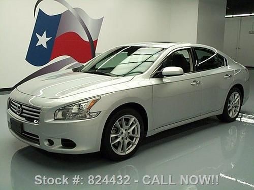 2012 nissan maxima 3.5 s sedan leather sunroof 16k mi texas direct auto