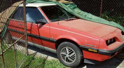 84 pontiac sunbird/turbo