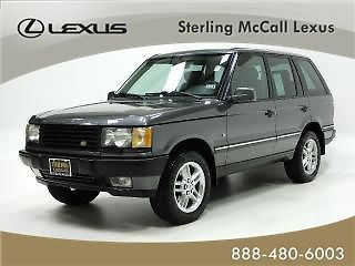 01 rover 4.6 hse leather sunroof htd seats carfax cd new tires