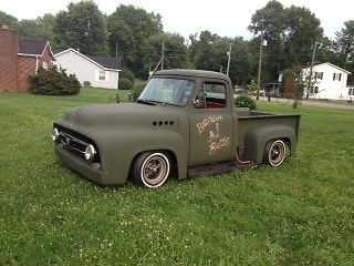 1954 ford f-100 rat trucl &#034;bad news bettie&#034;