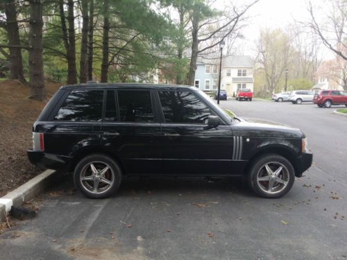 2006 land rover range rover hse sport utility 4-door 4.4l