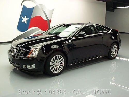 2012 cadillac cts4 premium coupe awd sunroof nav 25k mi texas direct auto