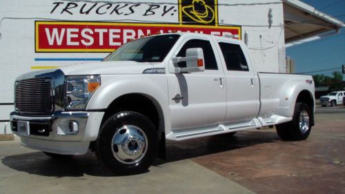 2013 ford f450 western hauler lariat f-450 4x4 powerstroke diesel nav sunroof 6k