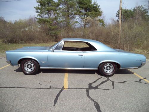 1966 pontiac gto 389 matching numbers phs documented with 68,000 original miles