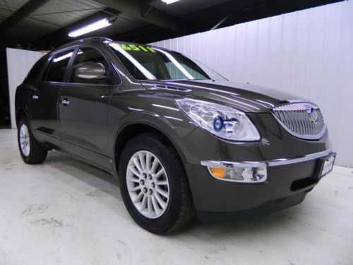 08 buick enclave cxl navigation heated seats backup cam mocha cashmere