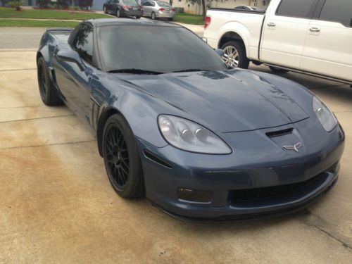 2011 supersonic blue grand sport, manual, 450whp, 16k miles, near mint, koni