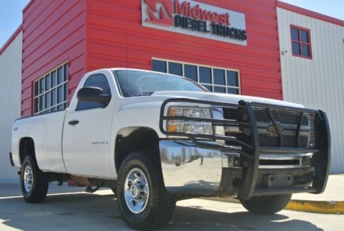 2009 chevrolet silverado 2500hd work truck 6.0l gas 4x4 auto trans