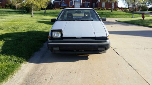 1984 toyota corolla sport sr5 coupe 2-door 1.6l