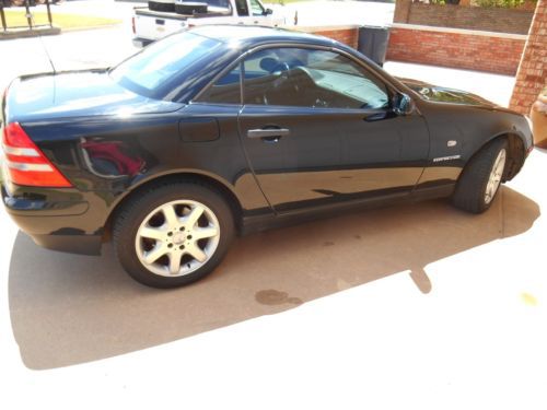 1999 mercedes-benz slk230 kompressor convertible 2-door 2.3l