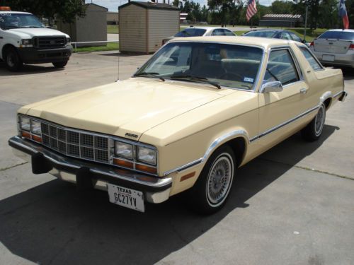 1983 ford fairmont futura coupe 3.3l &#034;classic car&#034;