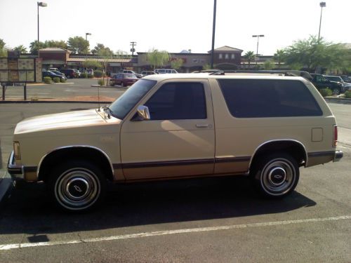 1986 chevrolet s10 tahoe blazer