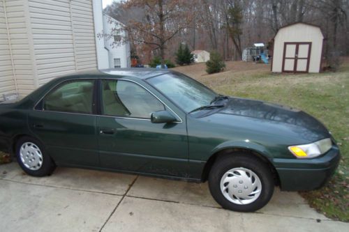 Toyota camry, 1999 model, le, 4cylinder, sedan, 4 door,