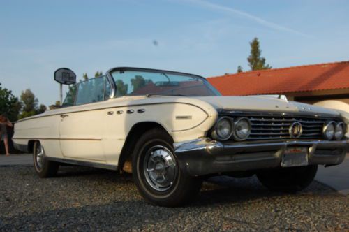 1961 buick electra 225 convertible, runs well, dry solid original ca car, 59 60