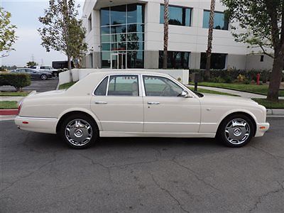 2007 bentley arnage rare color magnolia / low miles / california car / must see