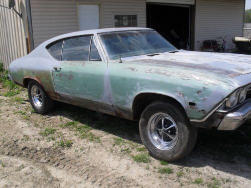 1968 chevelle ss396 project car