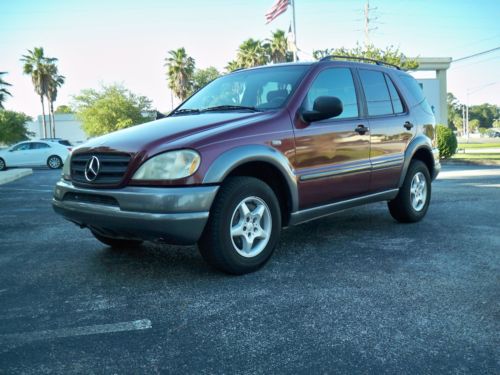 1998 mercedes ml320,awd,lthr,sunroof,loaded,runs drives great,look last bid wins