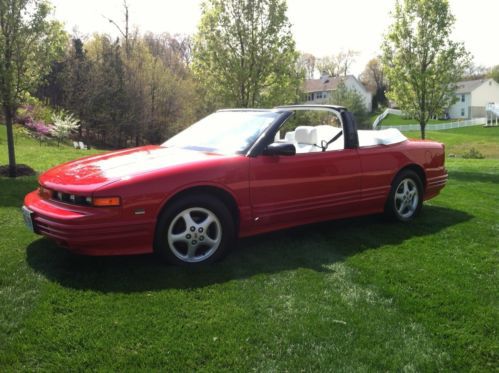 1995 oldsmobile cutlass supreme convertible 2-door 3.4l