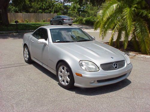 2003 mercedes 230slk 79k mi excl cond everything works correctly