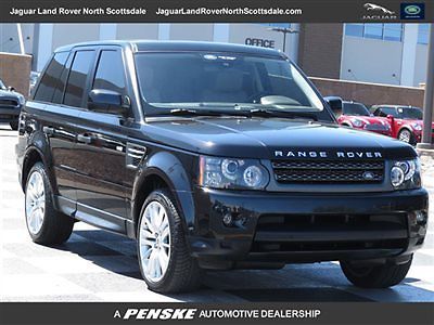 4wd 4dr hse lux low miles suv 5.0l v8 sumatra black certified warranty