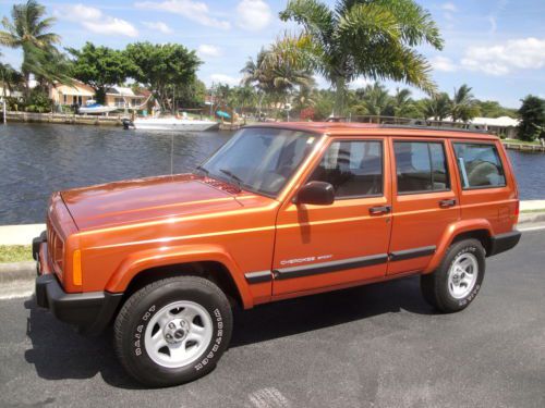 01 jeep cherokee sport*31k orig*same owner since 2002*estate sale*very rare find