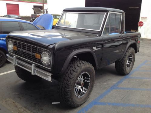 1971 ford bronco rare half cab