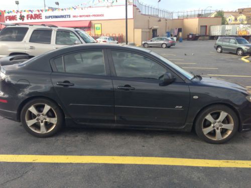 2004 mazda 3 s black with 2005 engine 100k miles on engine