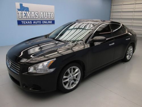 We finance!!!  2010 nissan maxima 3.5 s roof power seats push start texas auto