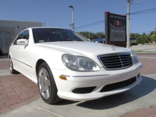 04 alabaster white s-500 -sport package -amg wheels -comfort package