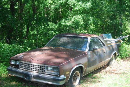 1983 chevrolet el camino base standard cab pickup 2-door 5.0l