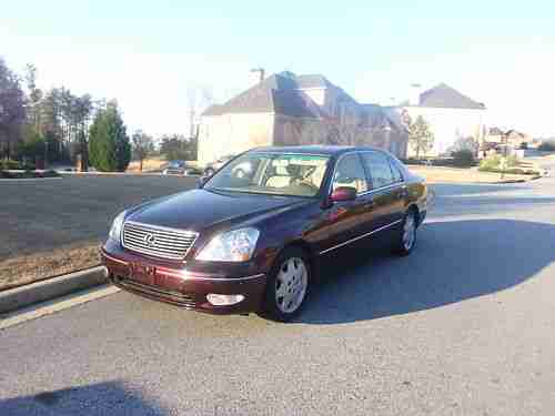 2003 Lexus LS430 Ultra Luxury Sedan 4-Door 4.3L, image 5