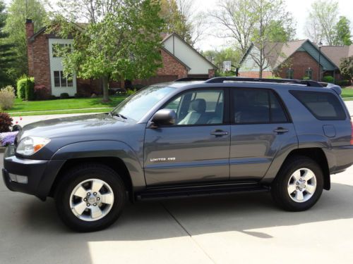 2005 toyota 4runner limited 4wd 4.7l heated leather seats