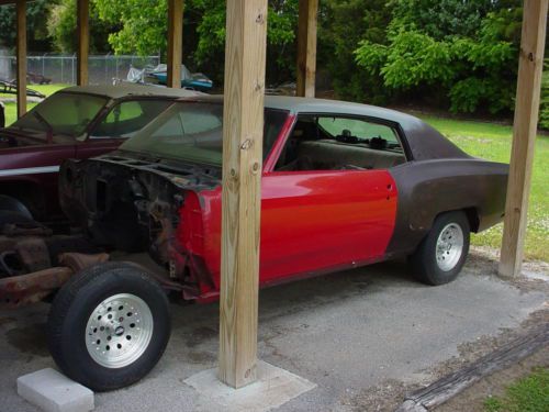 1972 monte carlo big block parts car