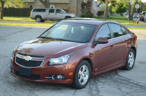 2012 chevrolet cruze rs, 28k miles salvage,no reserve! focus