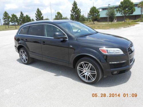 2008 Audi Q7 Quattro S-Line 4X4 Navigation, Sunroof, image 3