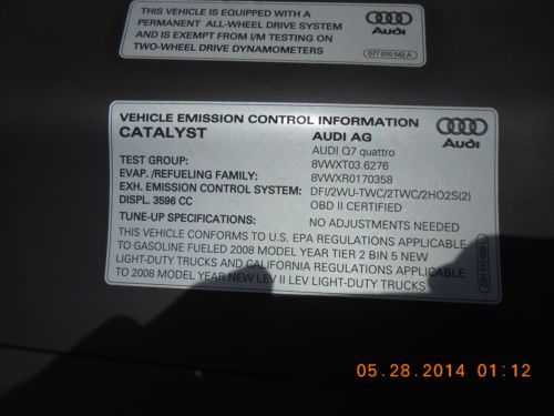 2008 Audi Q7 Quattro S-Line 4X4 Navigation, Sunroof, image 24
