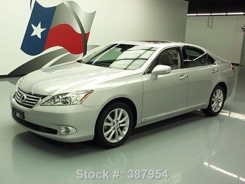 2010 lexus es350 climate seats sunroof nav rear cam 57k texas direct auto