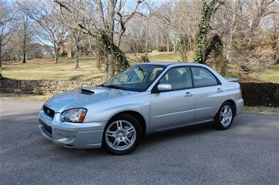 2004 subaru wrx- turbocharged- manual- awd- deep rubber- spoiler!!!