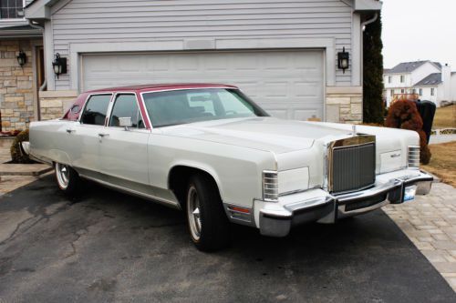 1978 lincoln continental base hardtop 4-door 7.5l