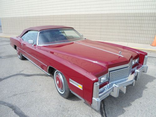 1975 cadillac el dorado convertible