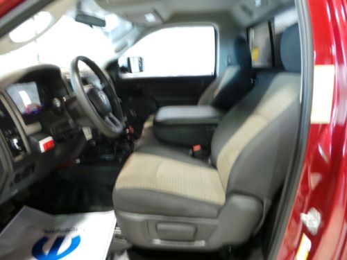 2012 Dodge Ram 5500 4x4 ST Reg Cab Dump Body Plow Truck Manual 144" WB 60" CA, image 11