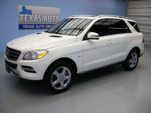 We finance!!  2012 mercedes-benz ml350 4matic roof nav heated leather texas auto