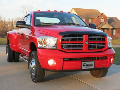 2007 dodge ram 3500 slt drw 4x4 sport 5.9l cummins diesel auto low miles