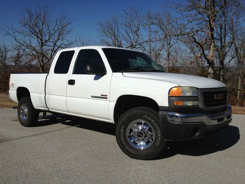 Gmc sierra 2500 duramax/allison 6.6 turbo diesel - 4wd - 133k - no reserve