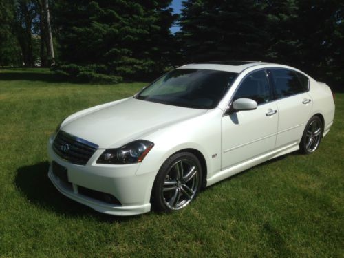 2006 infiniti m45 sport w/tech pkg loaded! no reserve!! low miles! one owner