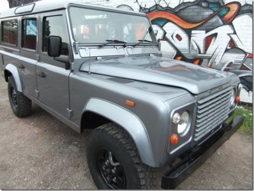Land rover defender 110 v8 gasoline right hand drive factory auto &amp; ac