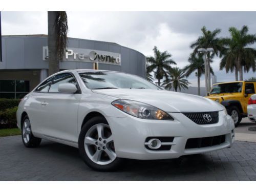 2007 toyota camry solara sle v6 1 owner only 51k miles minor carfax florida car