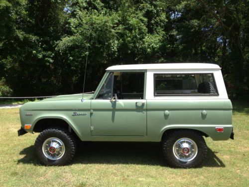 Amazing original classic 1969 ford bronco, 302 v-8 showroom piece